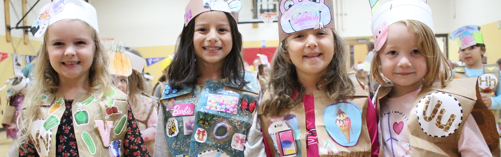 Baker students in ABC attire